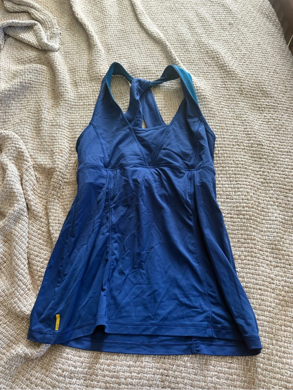 Lole Blue Athletic Tank Top